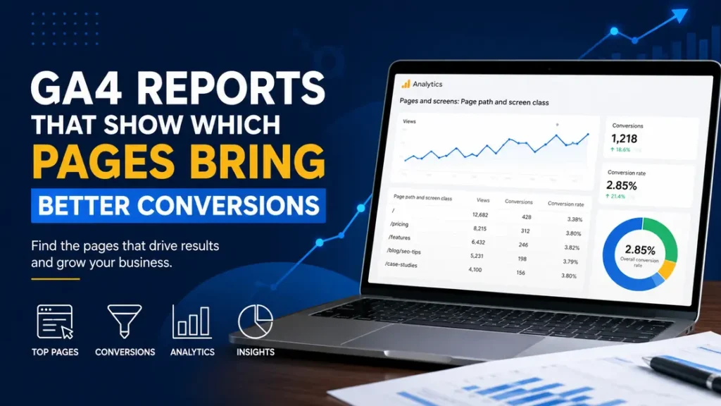 GA4 Reports That Show Which Pages Bring Better Conversions