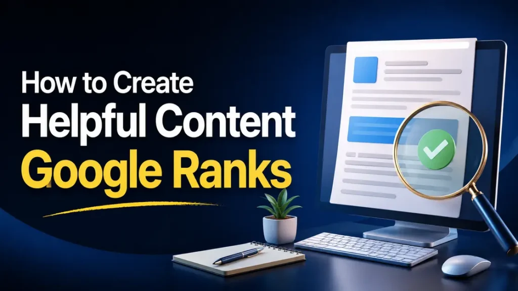 How to Create Helpful Content Google Ranks